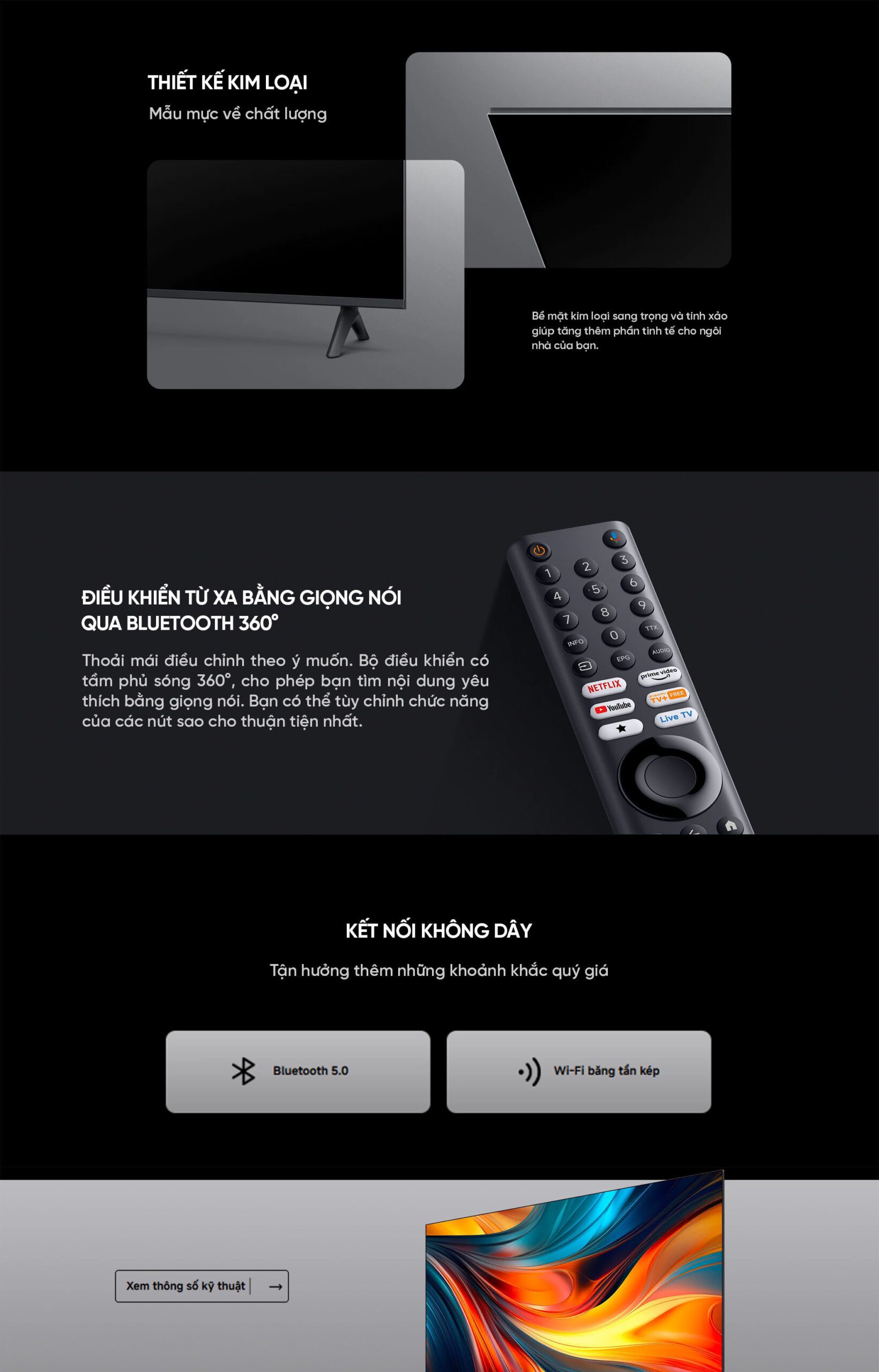 Tivi Xiaomi A 43 FHD Google TV 2026 - Bản Quốc Tế