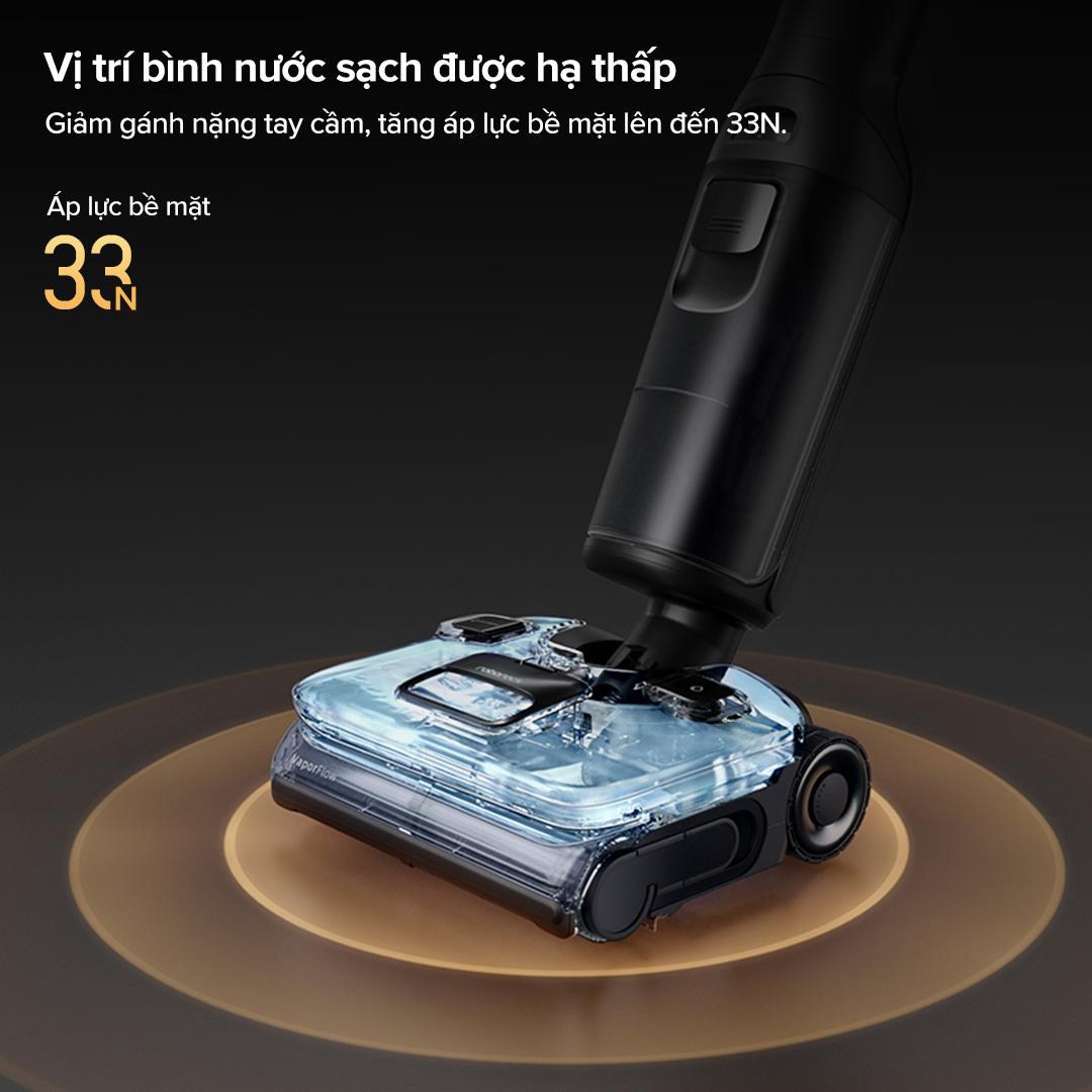 Máy hút bụi lau nhà Roborock F25 Ultra | Lực hút 22.000 Pa