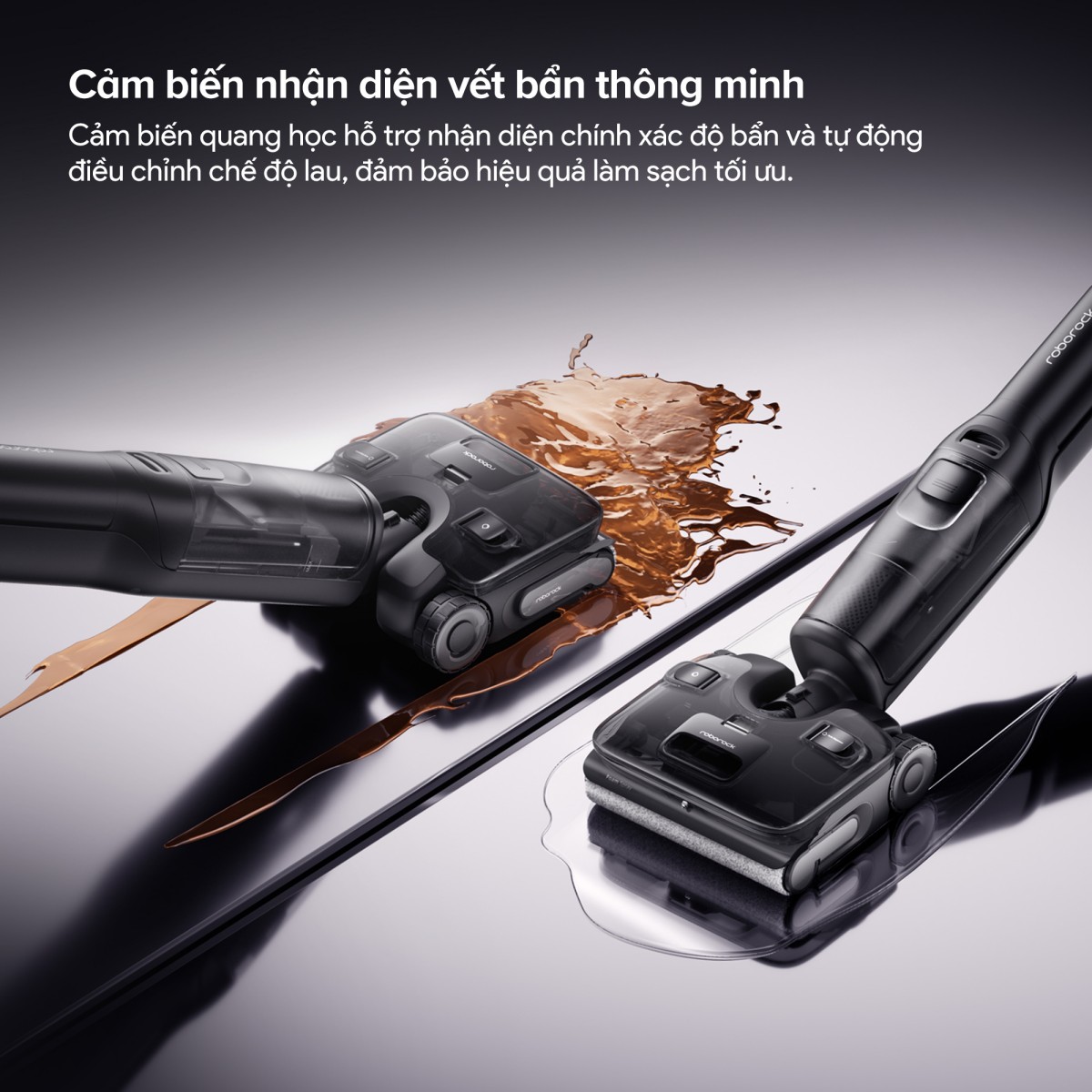 Máy hút bụi lau nhà Roborock F25 ACE Pro | Lực hút 25.000 Pa