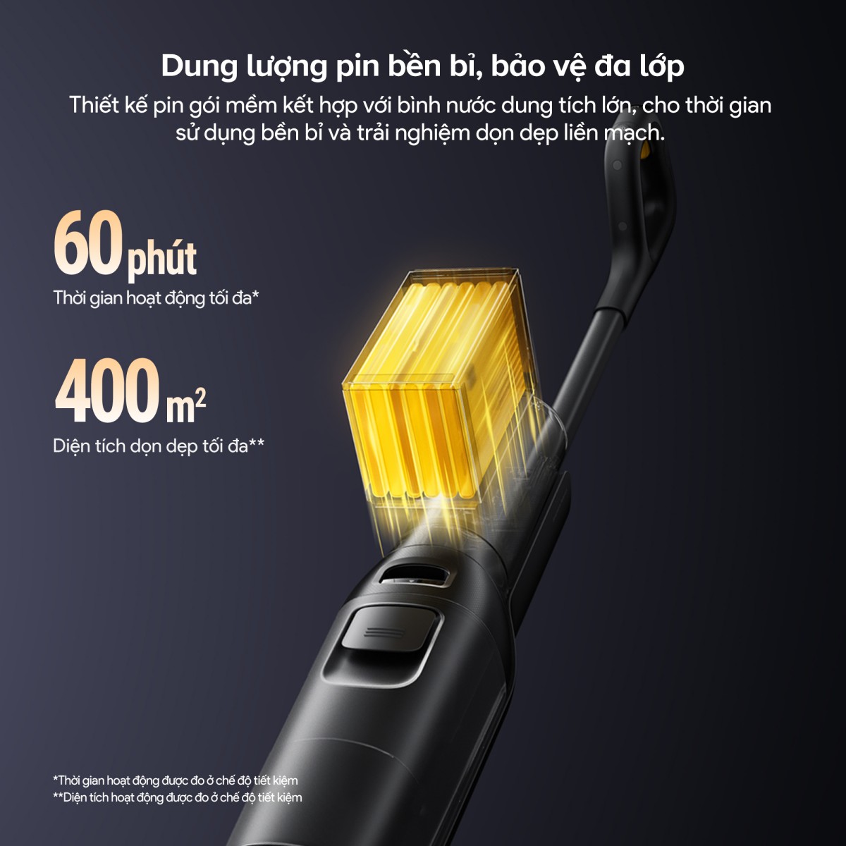 Máy hút bụi lau nhà Roborock F25 ACE Pro | Lực hút 25.000 Pa