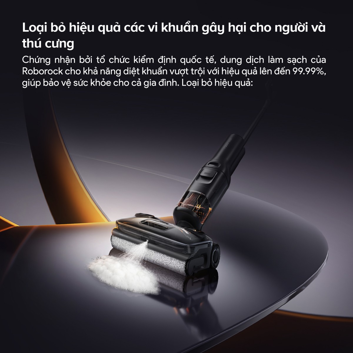 Máy hút bụi lau nhà Roborock F25 ACE Pro | Lực hút 25.000 Pa