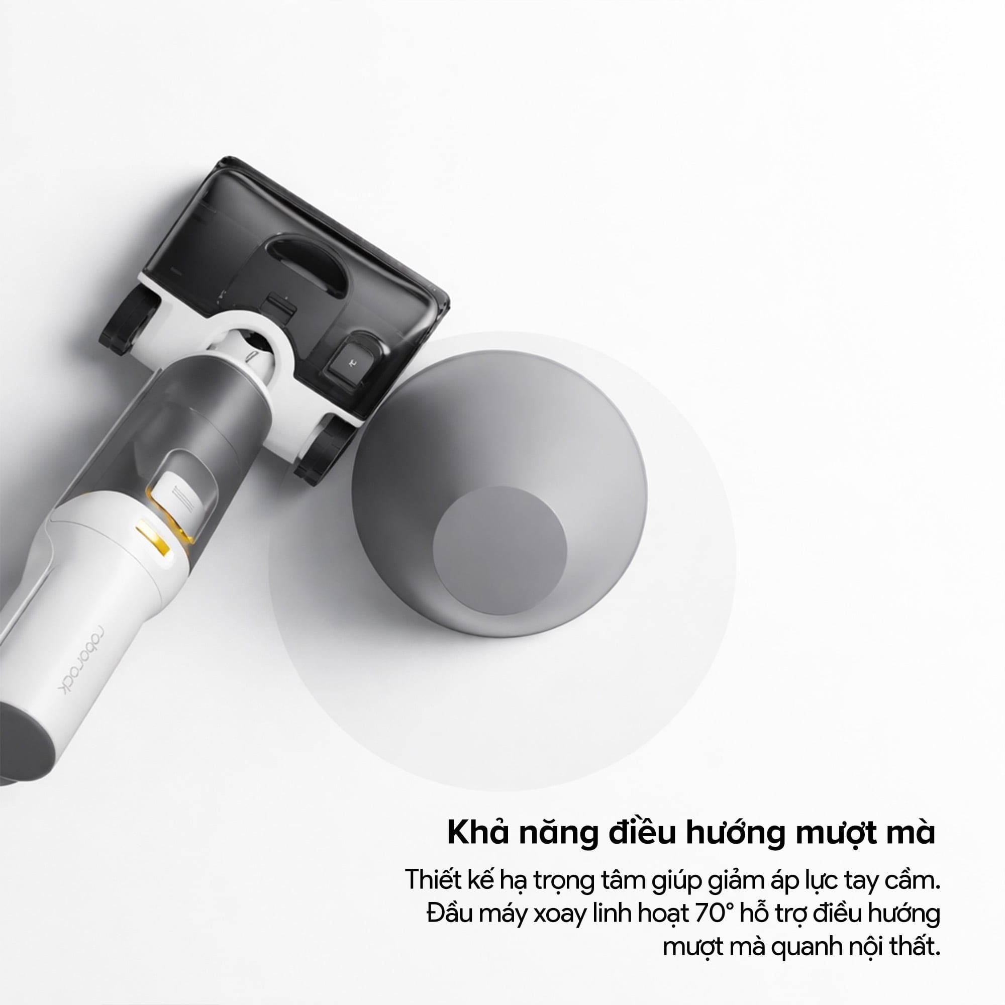 Máy hút bụi lau nhà Roborock F25 RT Gen 2 | Lực hút 20.000 Pa