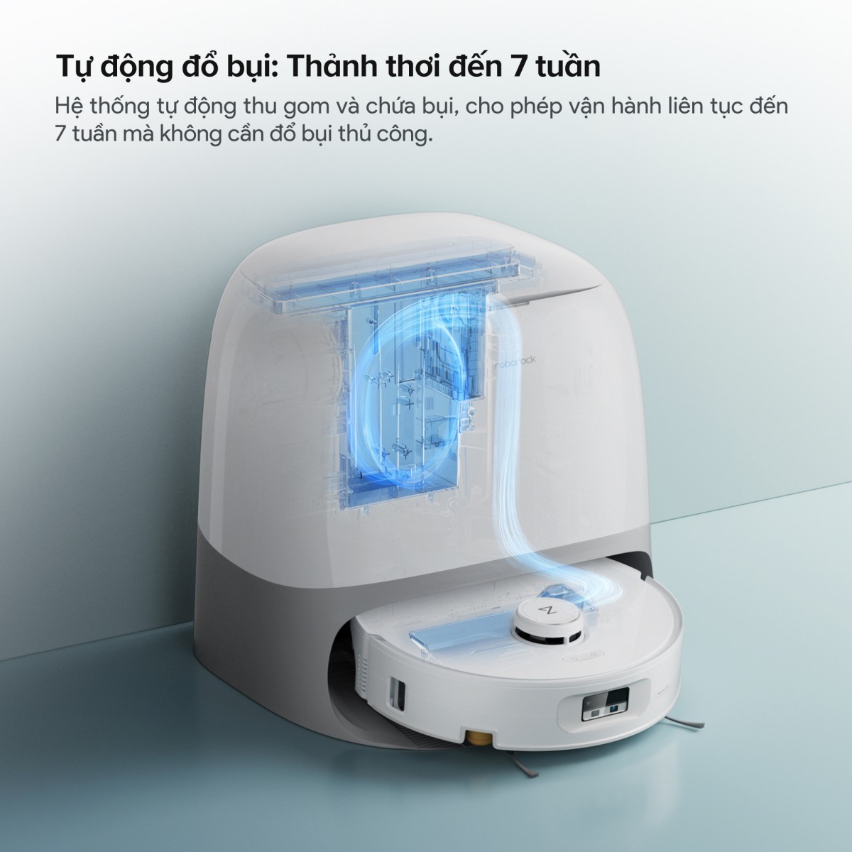 Robot hút bụi Roborock Qrevo Curv 2 Flow | Lực hút 20.000 Pa