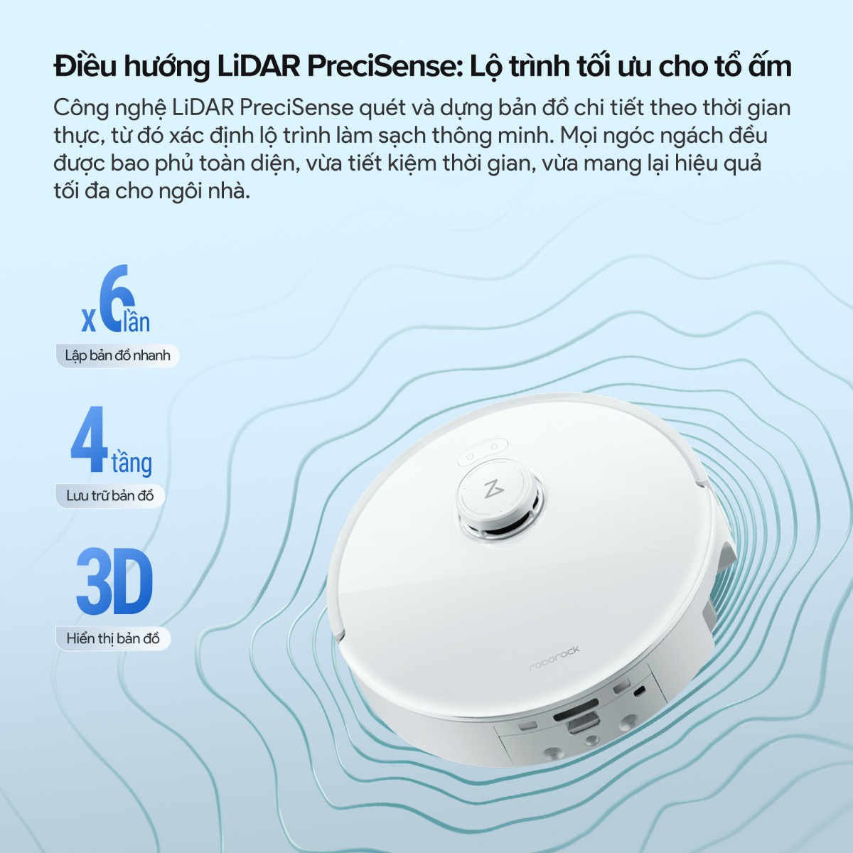 Robot hút bụi Roborock Qrevo Curv 2 Flow | Lực hút 20.000 Pa