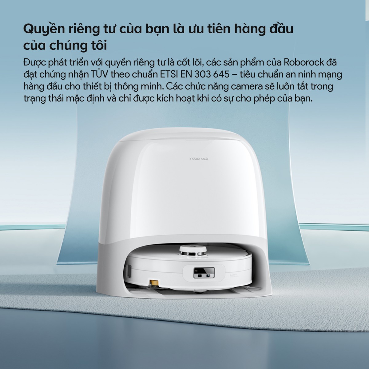 Robot hút bụi Roborock Qrevo Curv 2 Flow | Lực hút 20.000 Pa