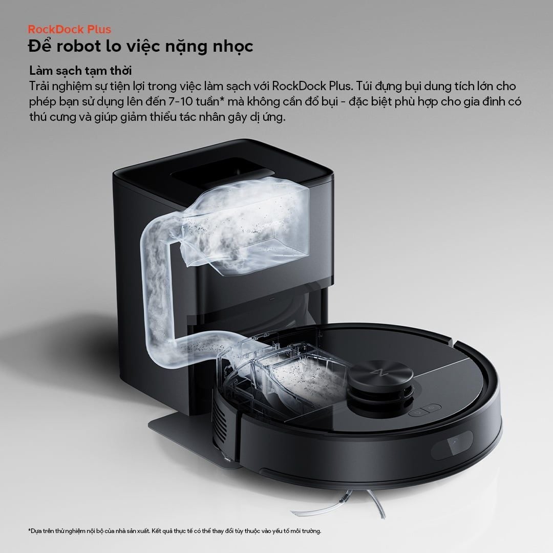 Robot hút bụi Roborock Q7 Pro Max Plus | Lực hút 13.000 Pa