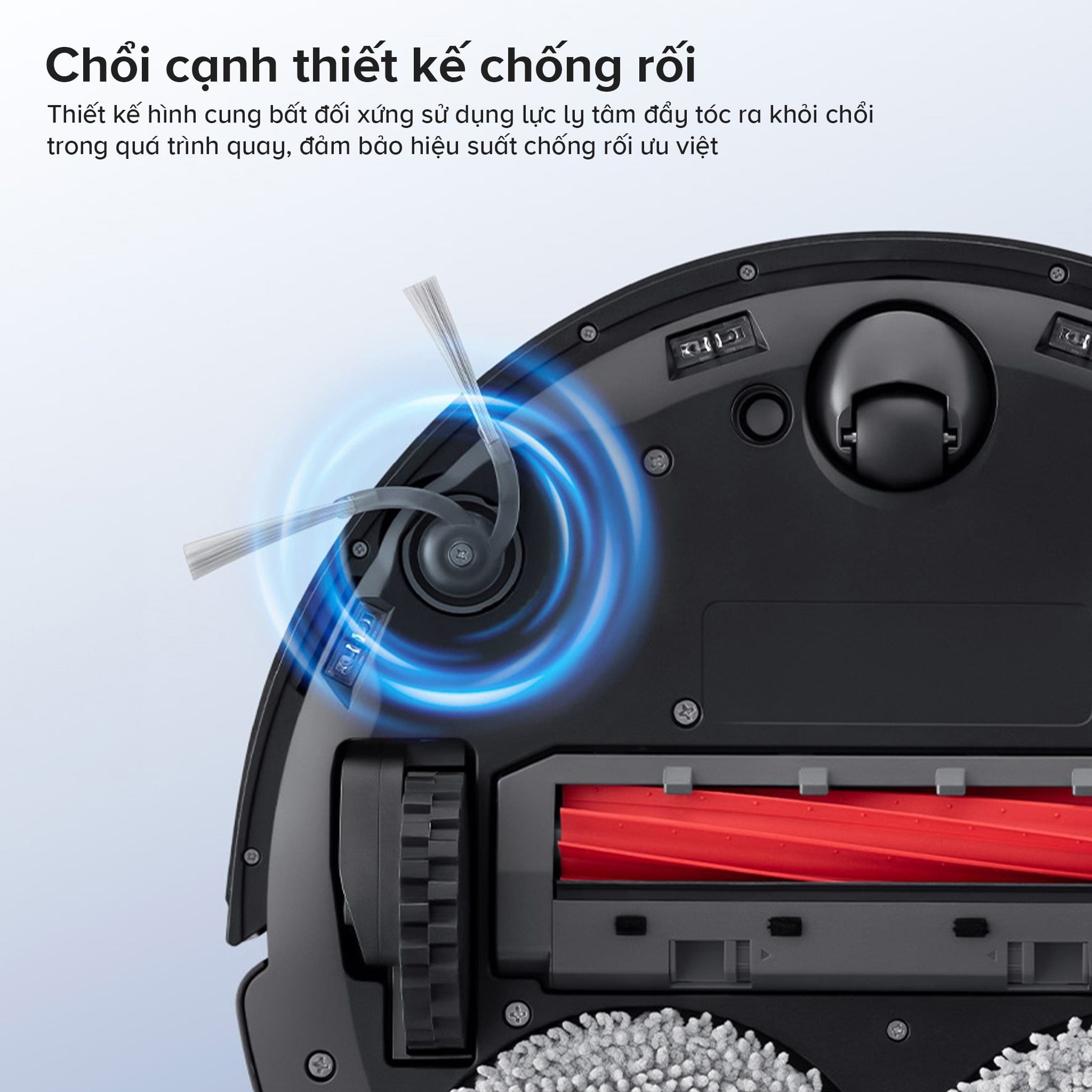 Robot hút bụi Roborock Qrevo S Pro | Lực hút 18.500 Pa