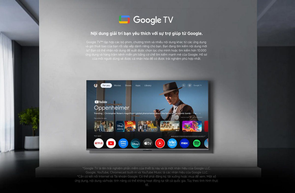 Tivi Xiaomi A Pro 55 Inch – 2026 Bản Quốc Tế – QLED 4K/60Hz – 2GB/8GB
