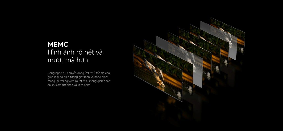 Tivi Xiaomi A Pro 55 Inch – 2026 Bản Quốc Tế – QLED 4K/60Hz – 2GB/8GB